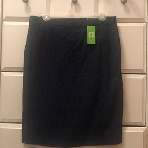 NWT - C Wonder Lace Pencil Skirt -Sz 10